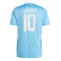 Camiseta Bélgica Romelu Lukaku #10 Visitante Equipación Eurocopa 2024 manga corta